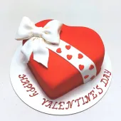 Торт "Happy Valentine's day"