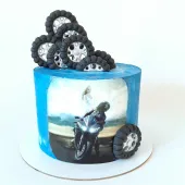 Торт для мотоциклиста