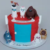 Торт "Тайная жизнь домашних животных"