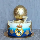 Торт футбольному фанату "Реал Мадрид"