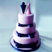 Свадебный торт "МЫ"