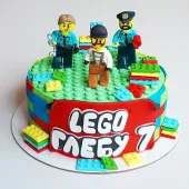 Детский торт "Лего Сити"