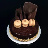 Муссовый торт "Шоколад" с макаронс