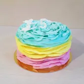 Торт Омбре разноцветный