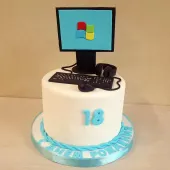 Торт "Рабочий стол программиста"
