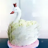 Торт "Лебедь белая"