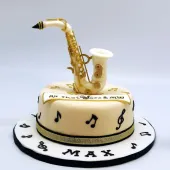 Торт "Саксофон"