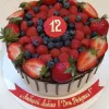 Торт ягодный на 85 лет (заказ_2602_1)