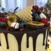Торт "Рог изобилия с ягодами и фруктами" (заказ_2826_1)