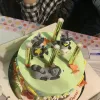 Детский торт с енотами (заказ_2895_2)
