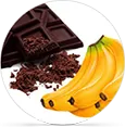 Шоколадно-банановая